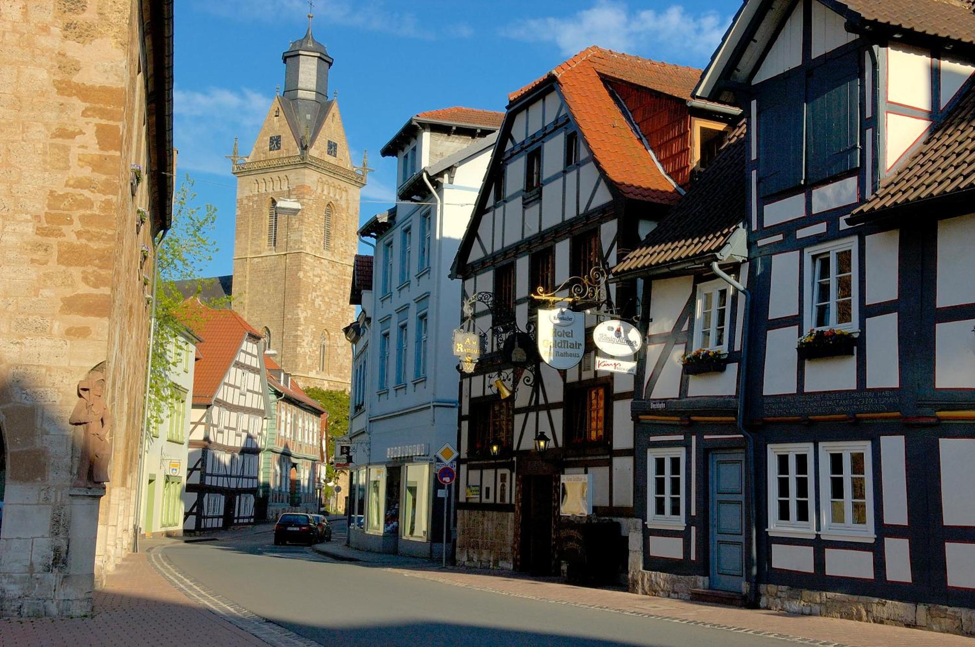 Hotel Goldflair Am Rathaus 코르바흐 외부 사진